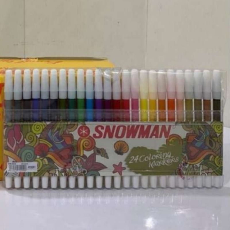 

Spidol Snowman Snowman 24 Warna Kecil / Spidol Snowman Kecil 24 Warna / Spidol 24 Warna Snowman
