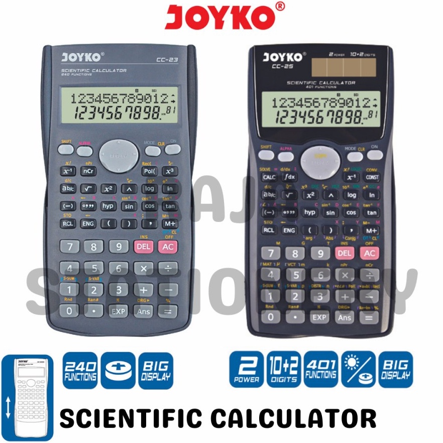 

KODE S7B JOYKO SCIENTIFIC CALCULATOR KALKULATOR ILMIAH MATEMATIKA JOYKO MURAH BERKUALITAS