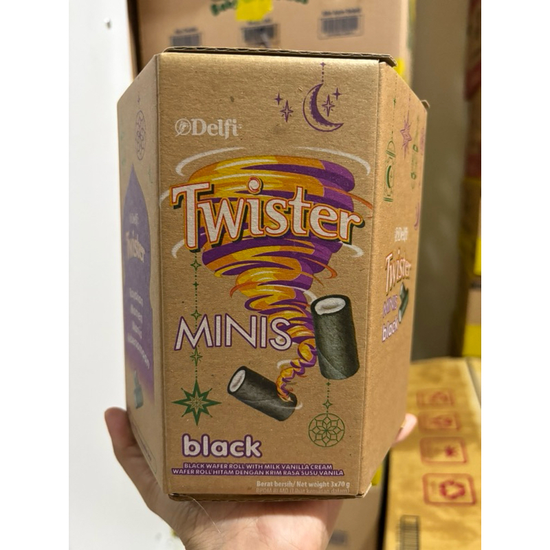 

Delfi Twister Minis Gift Pack isi 3x70gr