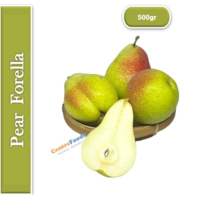 

Buah Pir Pear Forella Forelle - Import Fresh | 500gr [ Harga Per 0,5 Kg ]