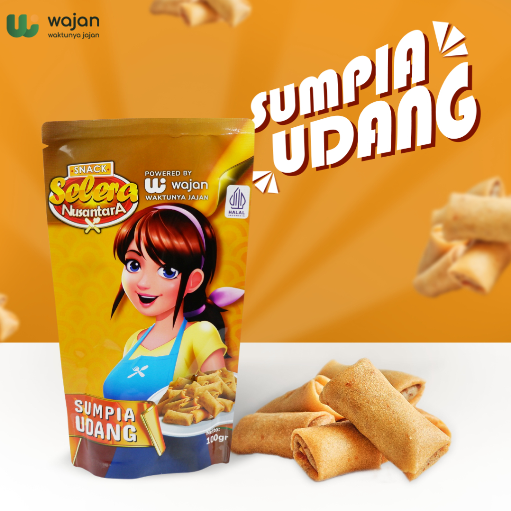 

WAJAN Sumpia Udang Snack Selera Nusantara