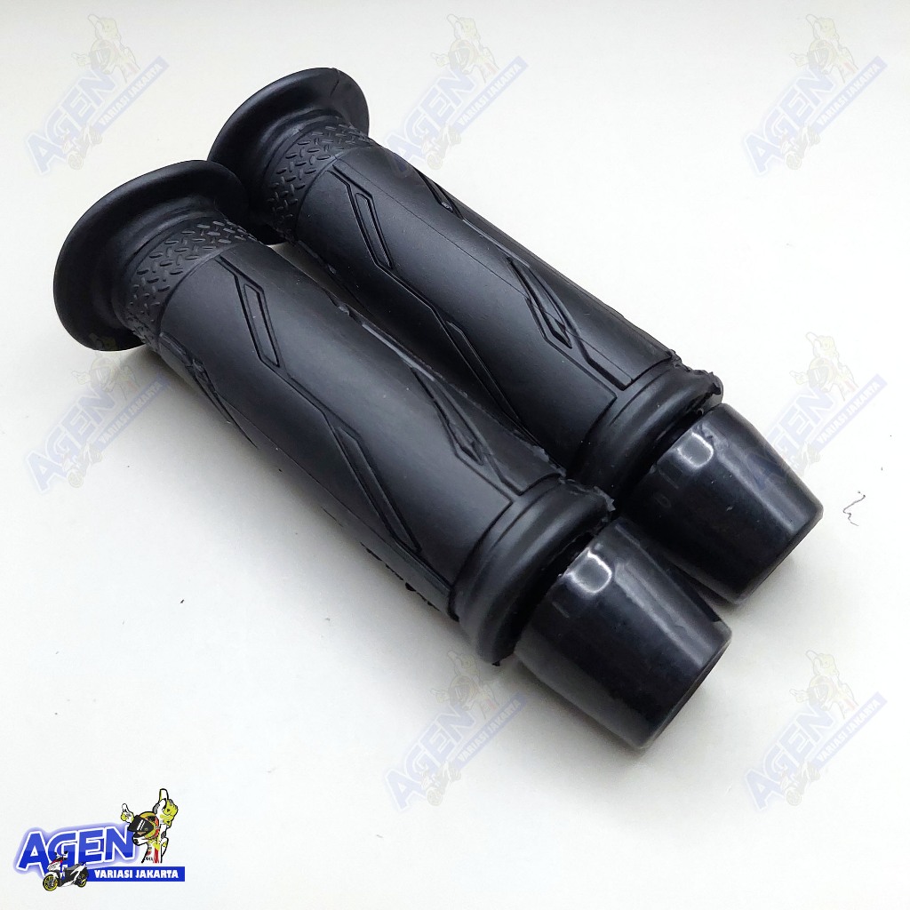 HAND GRIP SET MIO SMILE, MIO SPORTY, MIO SOUL KARBU, KIRI KANAN JALU STANG MOTOR HITAM