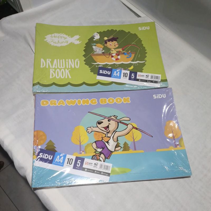 

Buku Gambar Sidu A4 per pack 5 buku