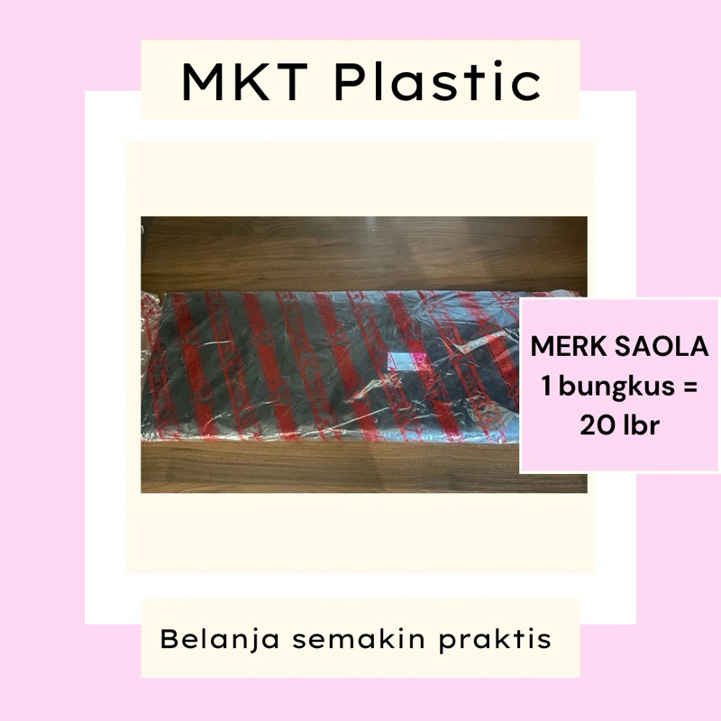 SAOLA | Kantong Sampah| Trash Bag 60x100