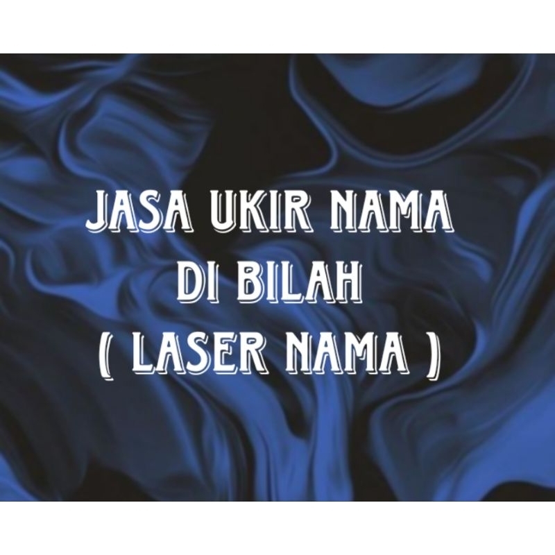 Jasa Laser Ukir Nama