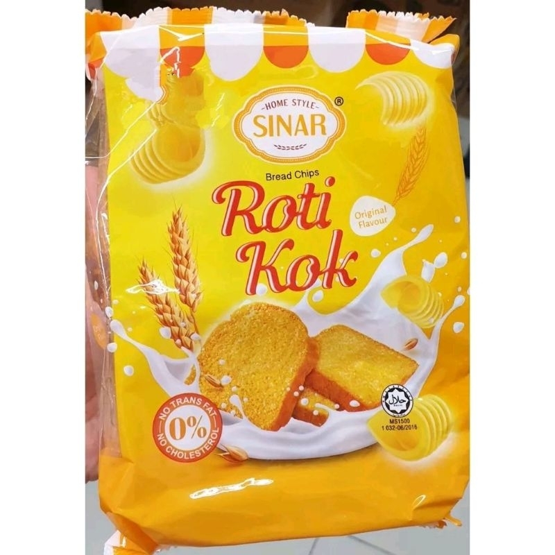 

SINAR ROTI KOK BAGELEN BREAD CHIPS 120g RASA ORIGINAL roti kering