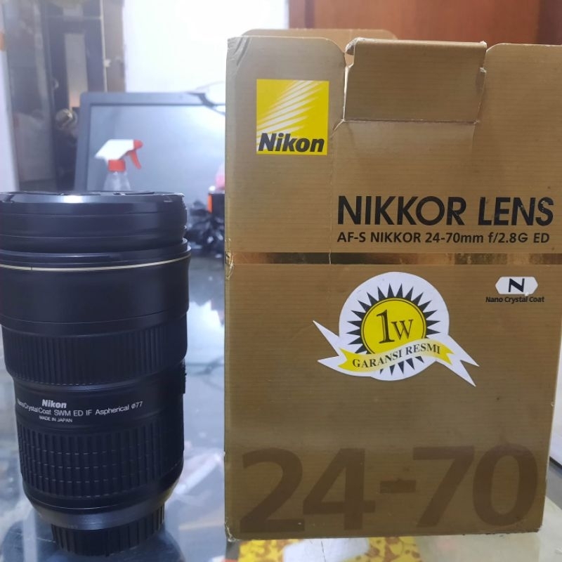 lensa Nikon 24-70mm NANO