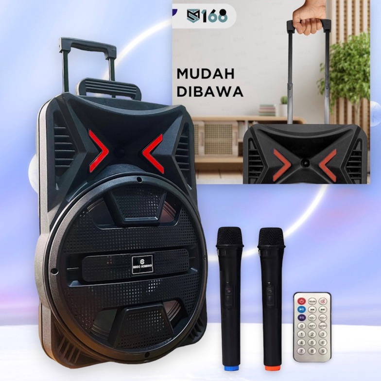 2mic wireles 128inch Speaker Bluetooth Portable Karaoke Kimiso 2Mic wireles Karaoke  remot u TT3