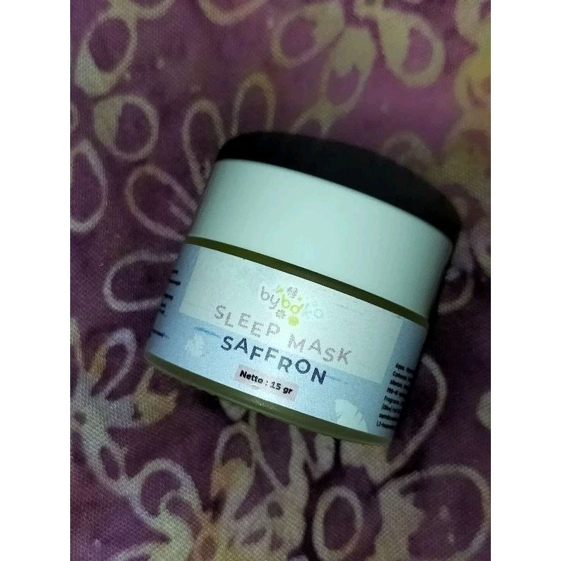 PRELOVED SLEEPING MASK BYBDKA SAFFRON