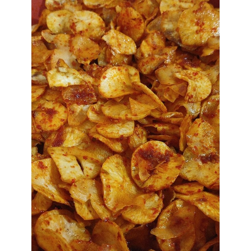 

Keripik Singkong Pedas Manis Mizan