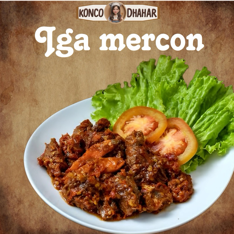 

Iga Mercon tanpa Tulang