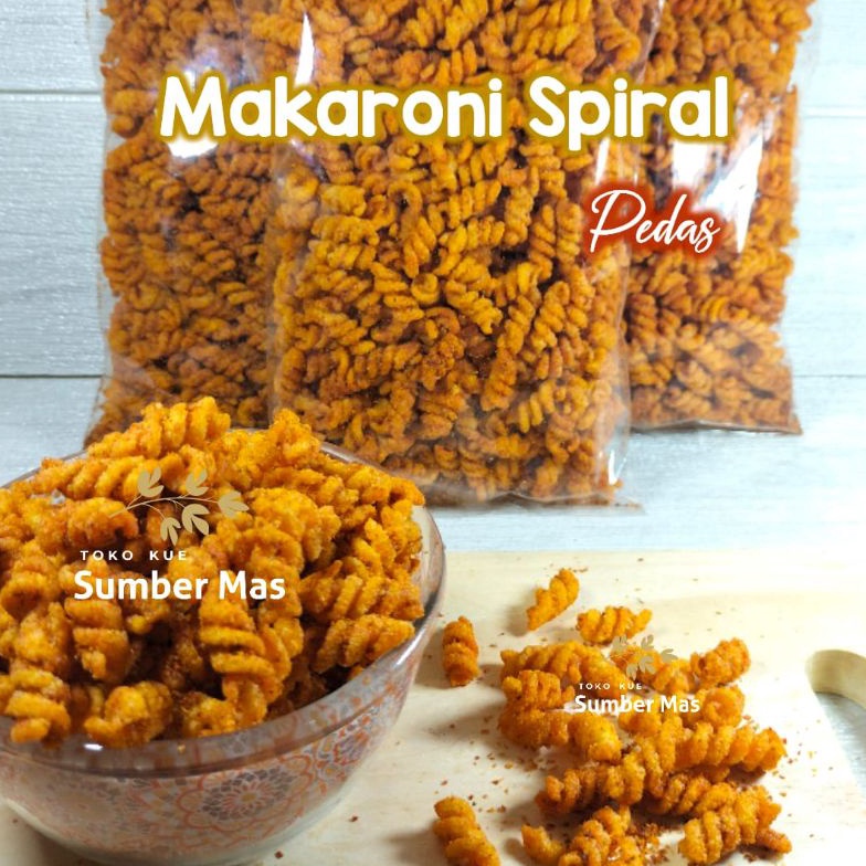 

PROMO MAKARONI SPIRAL MACARONI SPIRAL RASA PEDES Berat bersih 1 kg Pedas Berkualitas