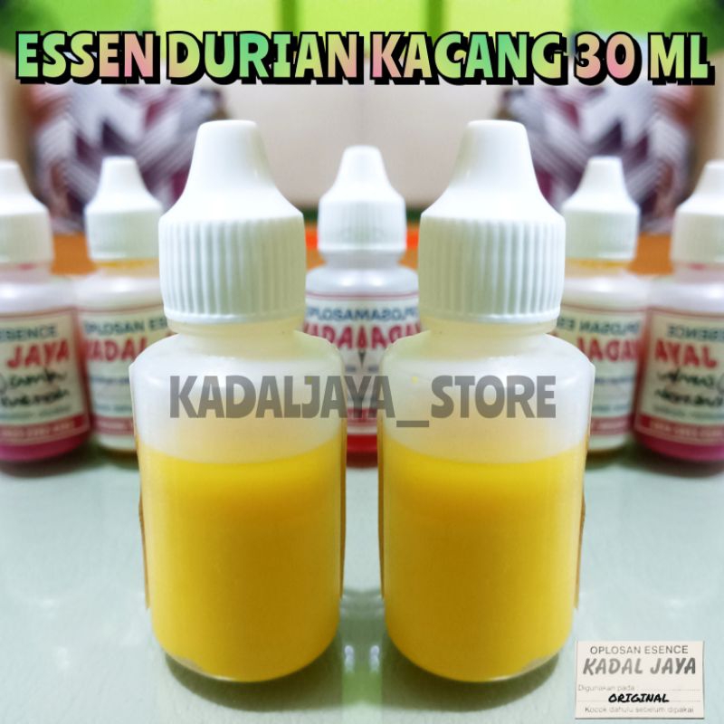 ESSEN OPLOSAN DURIAN KACANG KEMASAN 30 ML ESSEN KADAL JAYA