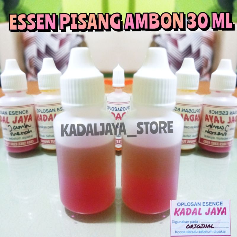 ESSEN OPLOSAN PISANG AMBON KEMASAN 30 ML ESSEN KADAL JAYA