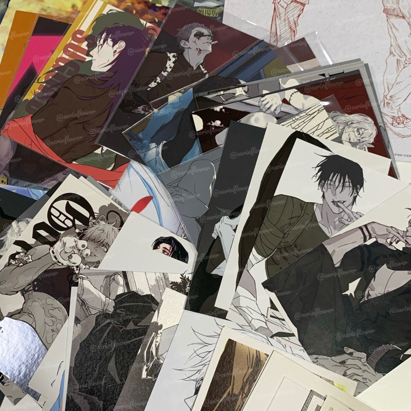 JUJUTSU KAISEN THERMAL / GLOW IN THE DARK POSTCARD