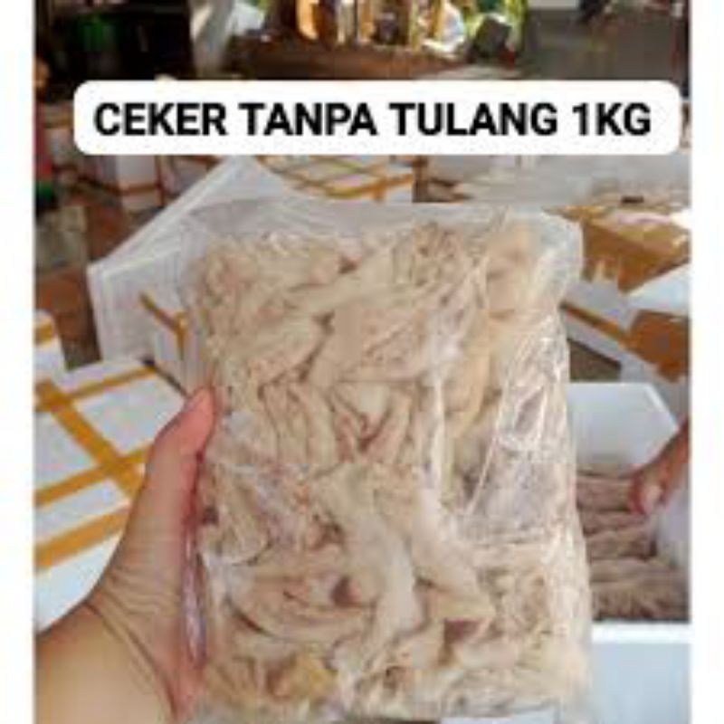 

Ceker lepas tulang 1 kilo