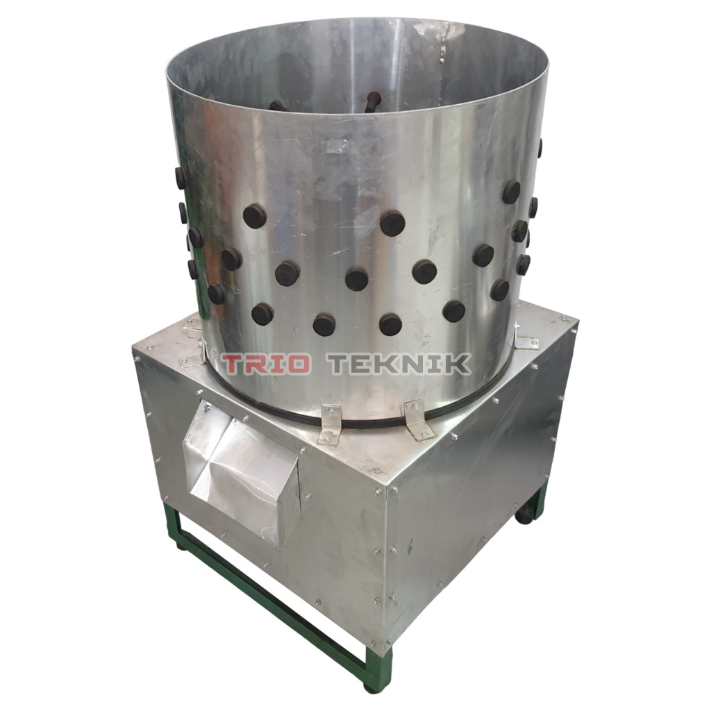 Mesin Cabut Bulu Ayam 1HP - Pencabut Bulu Ayam Potong Dinamo Listrik