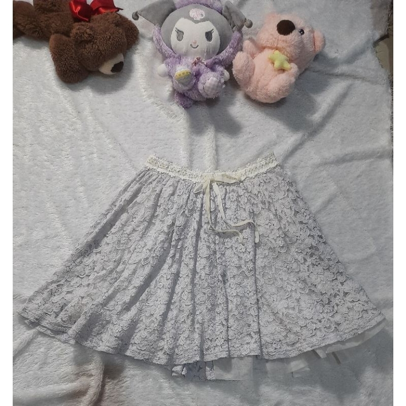 Liz lisa modification coquette soft lavender skirt kawaii kawai coquette dollete overall OL jsk jump