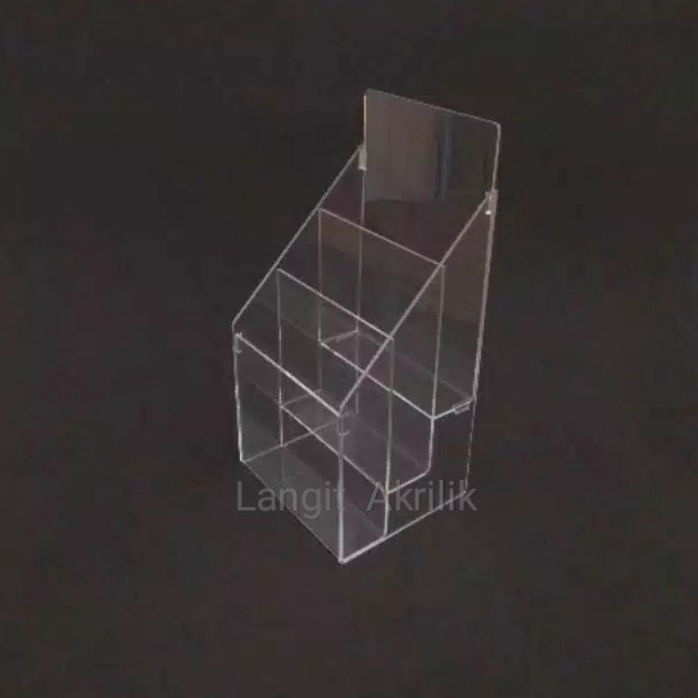 

KODE I24N Acrylik display brosur 1 x 2113 A4 3 susun