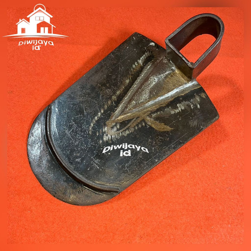 Cangkul Baja Sidang Terekan Anti Lengket - Pacul Olah Sawah Dan Perkebunan