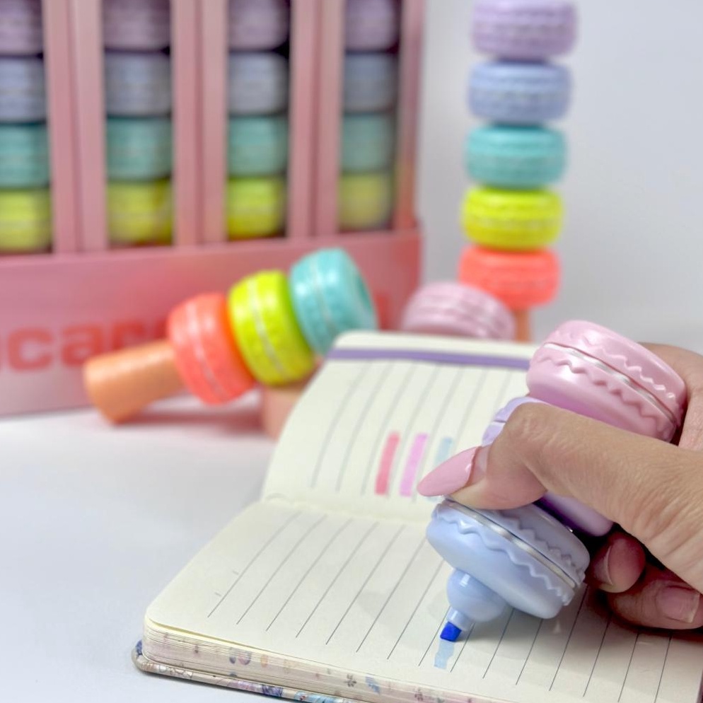

KODE J96Q HD Stabilo Highlighter Macaroon 6 warnaHighlighter PenHighlighter Warna