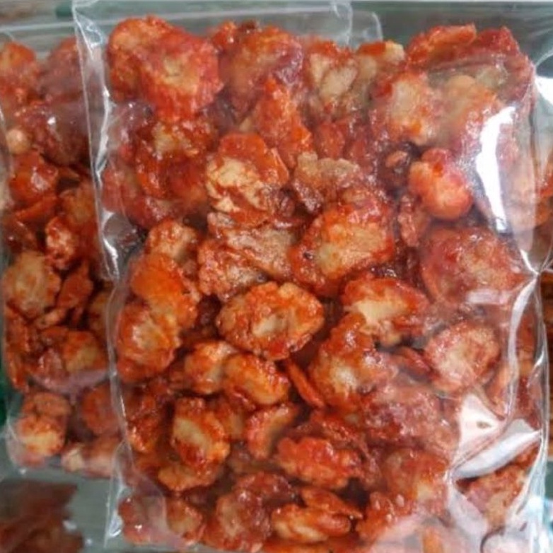 

NEW Emping Melinjo Asli Pedas Manis 5g Berkualitas
