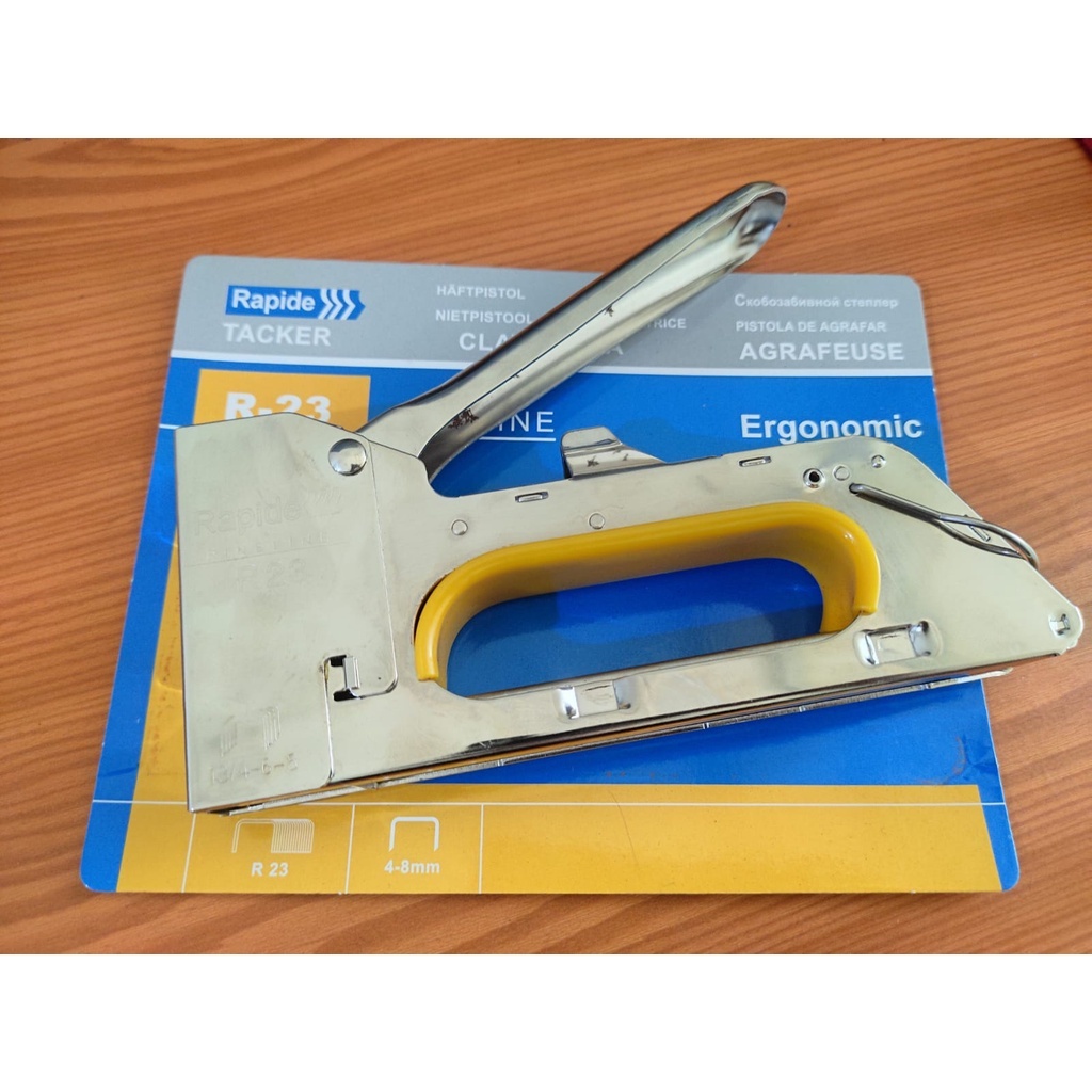 

Rapide-R23-Staples-hand-gun-tacker-Hekter-Stapler-tembak-manual-R-23-i.