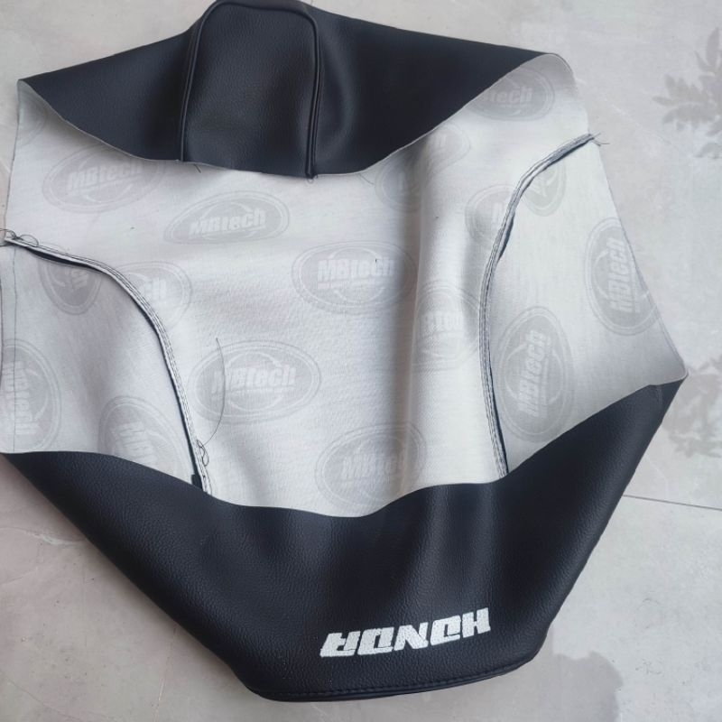 KAIN JOK HONDA GRAND MBTECH KULIT JERUK