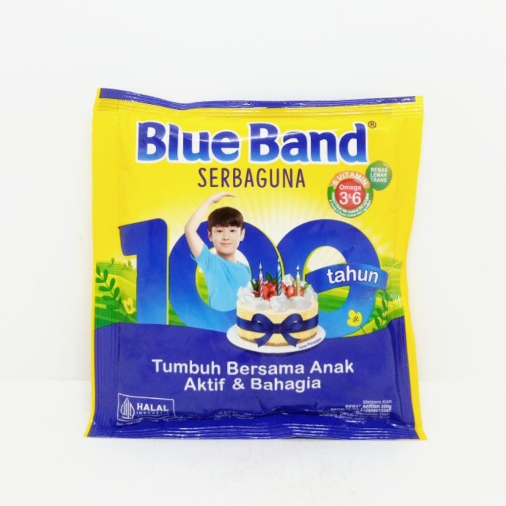 

BLUE BAND MARGARINE SERBAGUNA 200GR SACHET X 1PCS