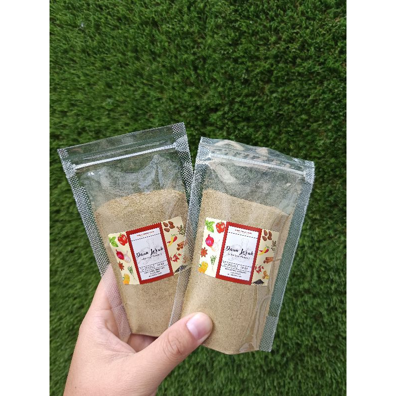 

BERKAT SUKSES ABADI REMPAH - DAUN JERUK PURUT BUBUK / LIME LEAF POWDER PREMIUM MURNI 100% KEMASAN 50 GRAM