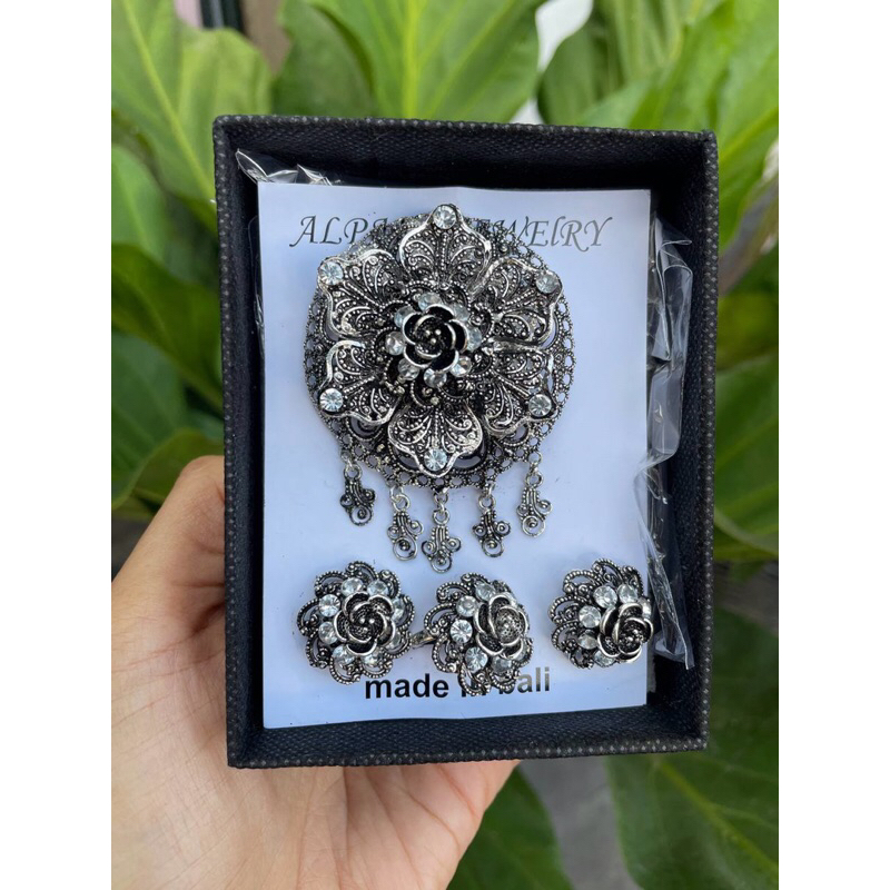 set bros alpaka layonsari kelopak/ set bros alpaka oksid/ set bros alpaka murah/ set bros alpaka bal