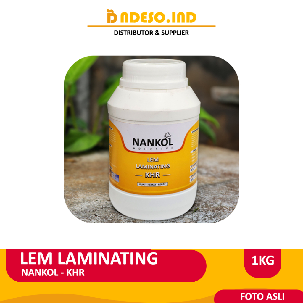 

Promo Lem Laminating Nankol KHR - 1KG