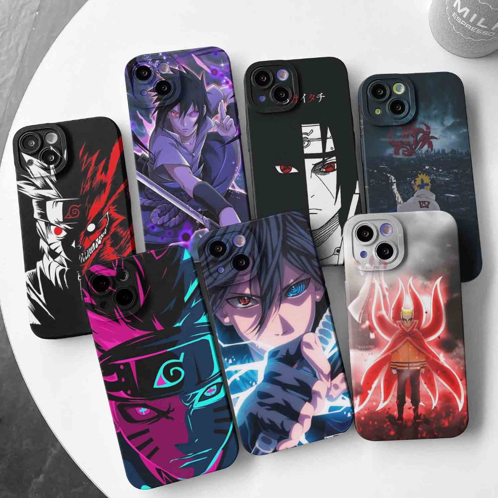 Softcase Motif Naruto Series Untuk Vivo Y03 Y91 Y93 Y95 Vivo V27 V27e V27 Pro - Case Murah - Pelindu