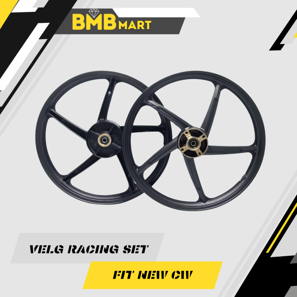 VELG RACING SUPRA FIT NEW, FIT X, REVO 100 LAMA PALANG 5 JAZZ