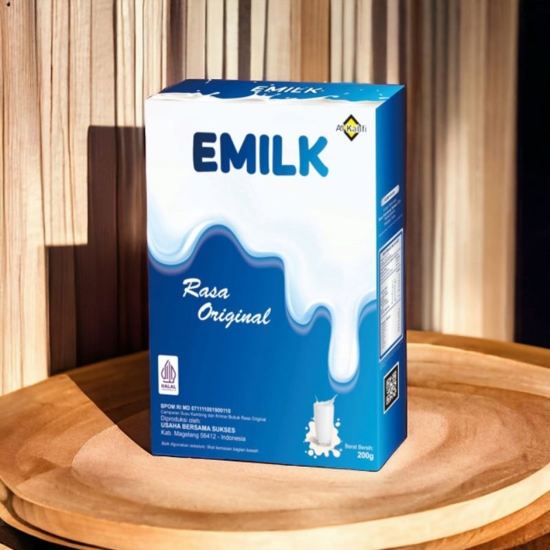 

Susu Kambing Etawa Bubuk Emilk Original (200gram) Mengatasi Gangguan Pencernaan