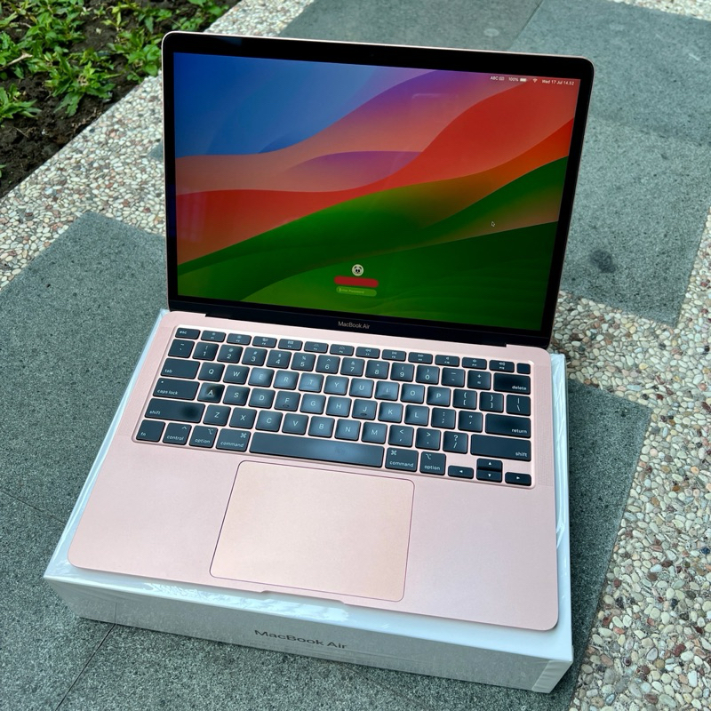 [SECOND/BEKAS] MACBOOK AIR 2020 / 13INCH GOLD / 1.1GHZ CORE i5 / RAM 8GB / SSD 512GB