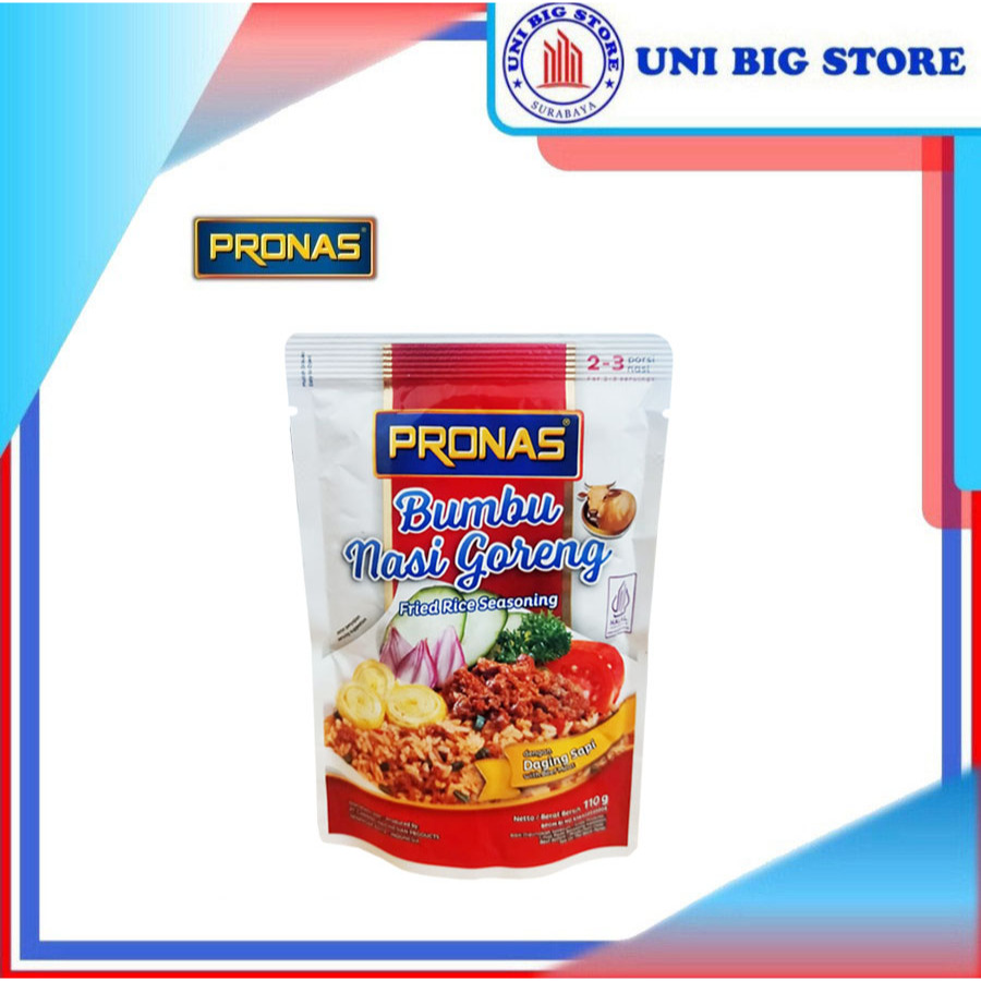 

Pronas Bumbu Nasi Goreng Daging Sapi Pouch 110 gr Fried Rice Seasonings
