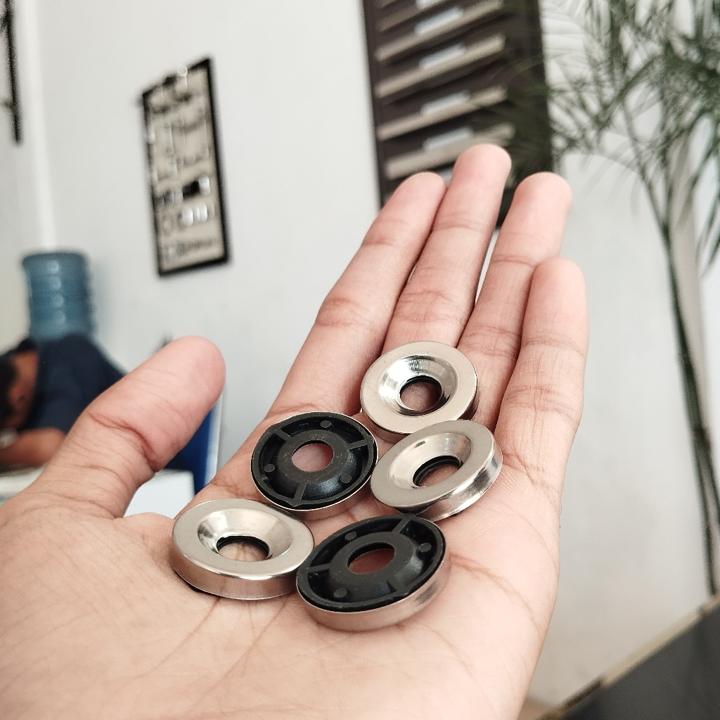 RING SET TIANG RAILING TANGGA STAINLESS SS 304
