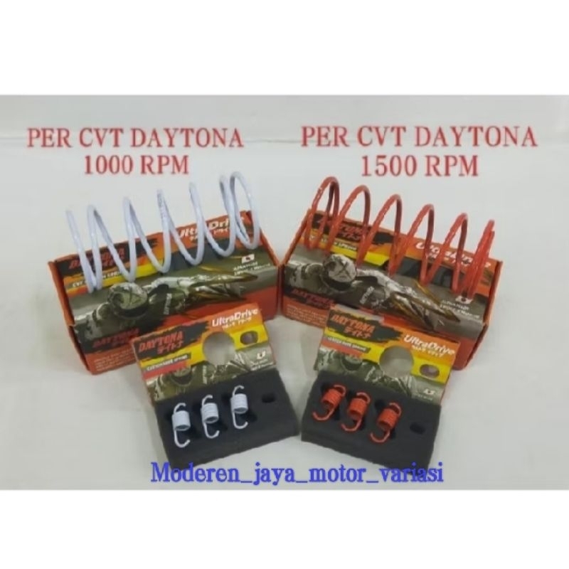 PAKETAN PER CVT DAYTONA 1500/1000 RPM BEAT KALBU BEAT FI SCOOPY FI SCOOPY KALBU+PER SENTRI DAYTONA 1