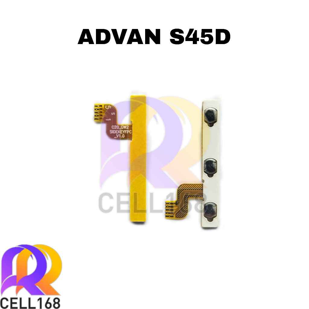 FLEXIBLE ON OFF ADVAN S45D FLEXIBEL TOMBOL VOLUME POWER