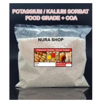 

Potassium Sorbate / Kalium Sorbat / Pengawet foodgrade 500 g