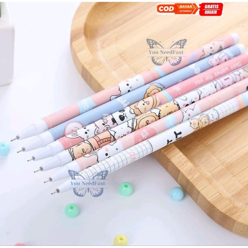 

Pulpen gel karakter bisa dihapus 1pcs