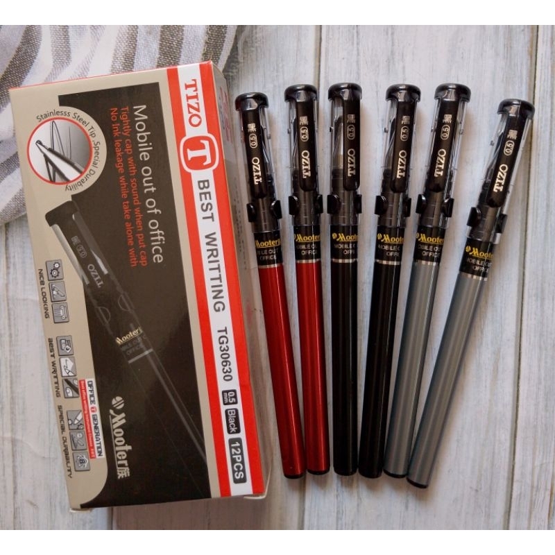 

(12PC) BOLPOIN TIZO TG-30630 MATA 0.5 HITAM