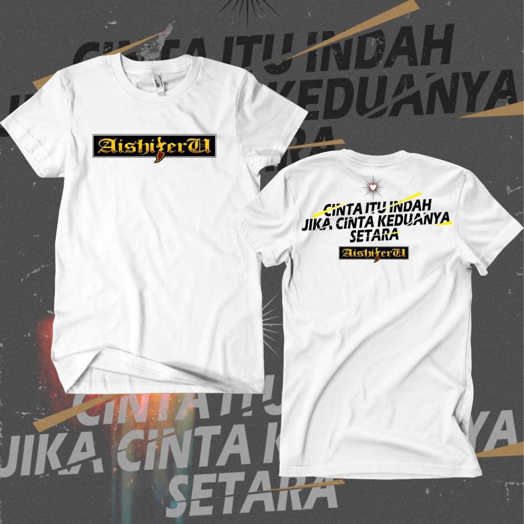 KAOS DISTRO AISHITERU KATA KATA VIRAL