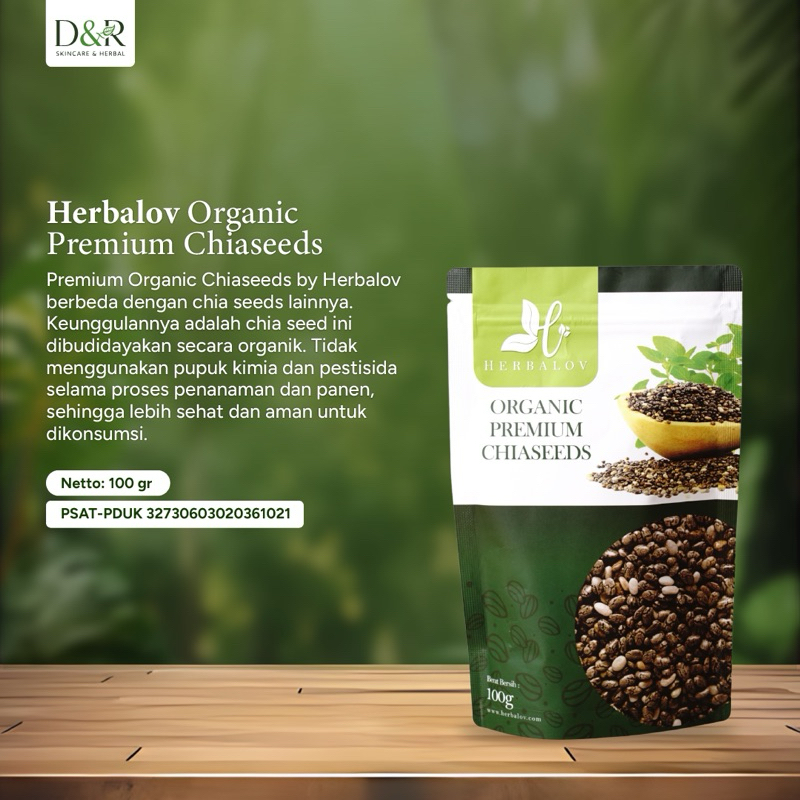 

PREMIUM CHIASEEDS HERBALOV PENDUKUNG DIET