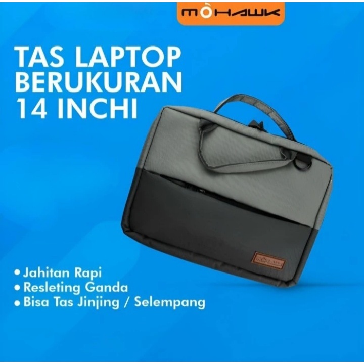 Tas Laptop Mohawk CD01 / CD 01 14 inch Original Softcase Notebook Bag