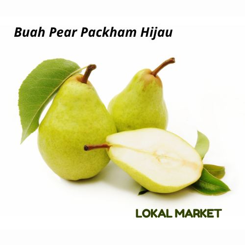 

Lokal Market | Buah Pear Packham Hijau 1kg fresh