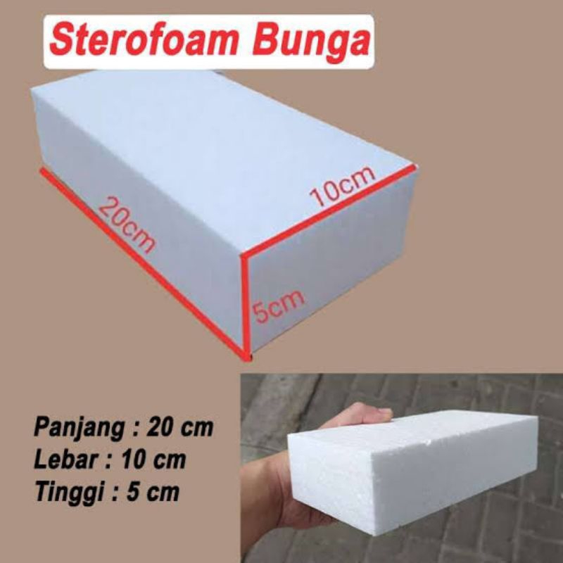 Styrofoam bunga/Styrofoam buket/Styrofoam murah/Gabus buket/Busa/strefoam