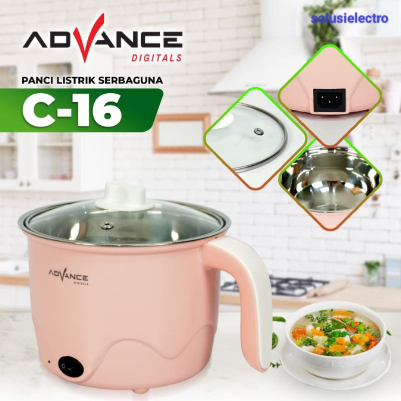 Panci Listrik Advance C16 Panci Listrik Serbaguna