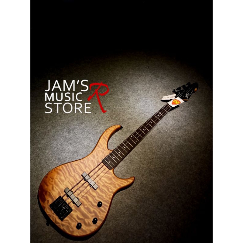 gitar bass electrik peavey millenium 5 string pasiv natural ory MII